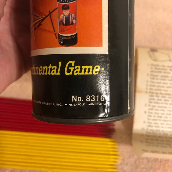 Vintage 1966 Lakeside Toys Wood 4 5 6 Pick Up Sticks With Instructions #8316 - Picture 5 of 10